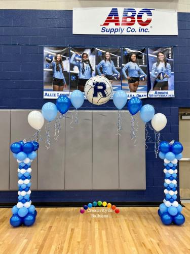 Rockvale High School Volleyball Senior Night 2023